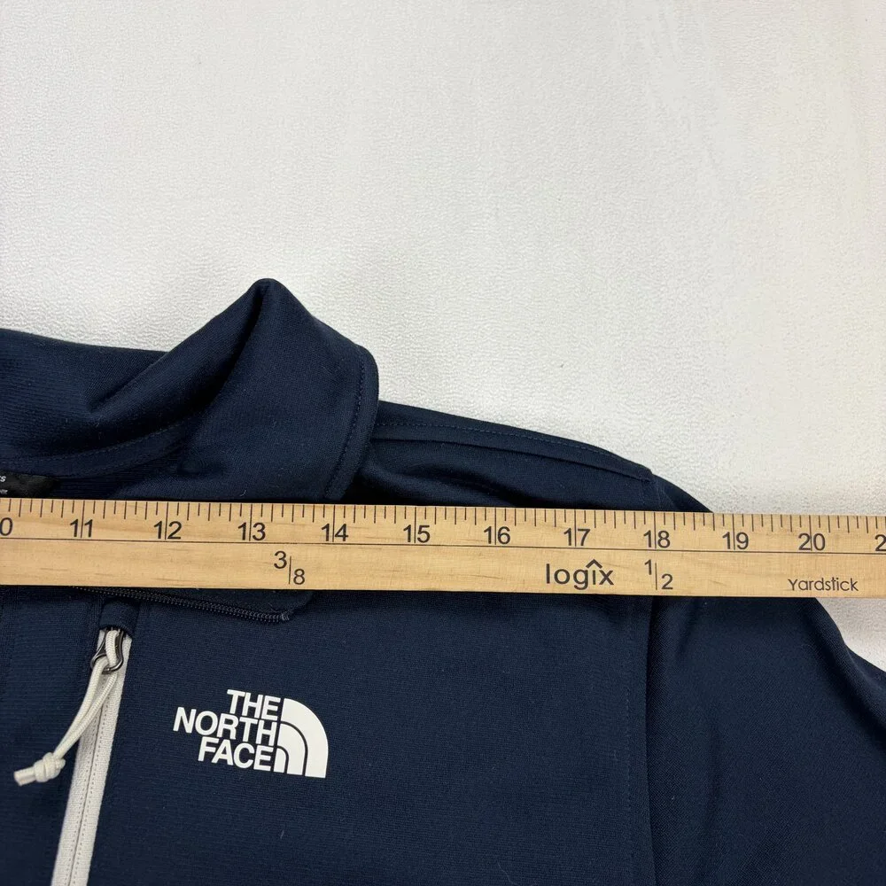 The North Face‎ Men's M Lightweight Half-Zip Shirt Jacket Navy Camo